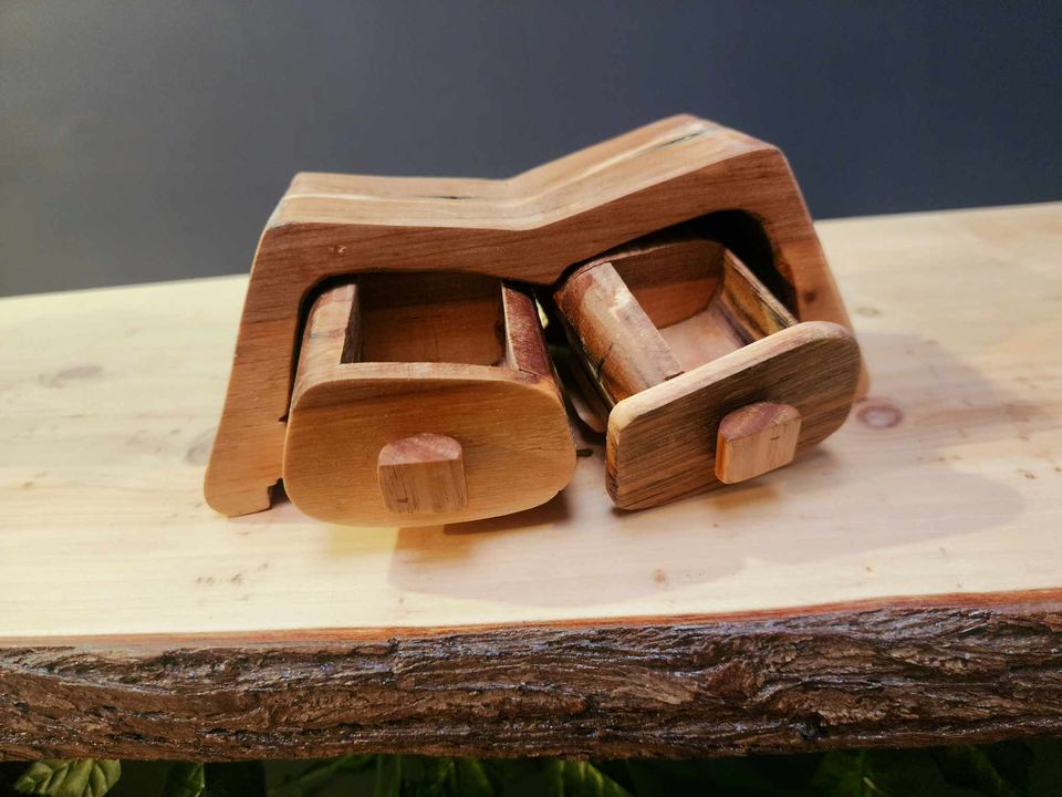 Handcrafted wooden boxes