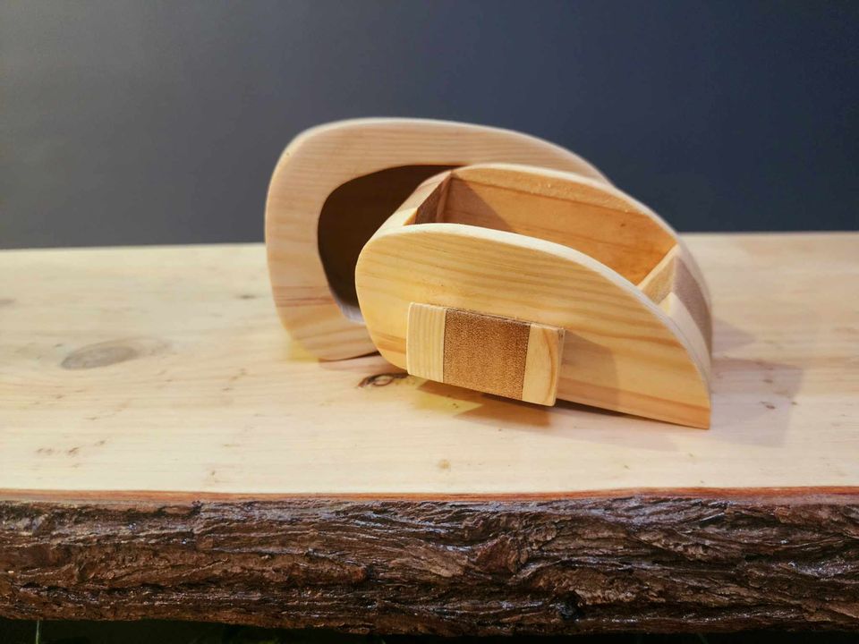 Handcrafted wooden boxes