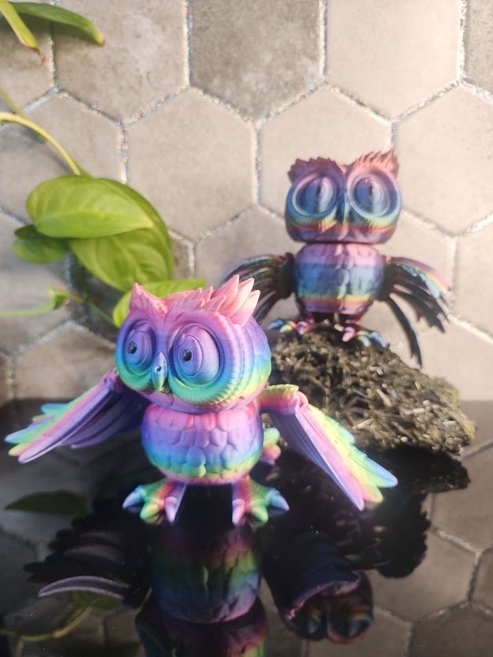 3D Printed Owl